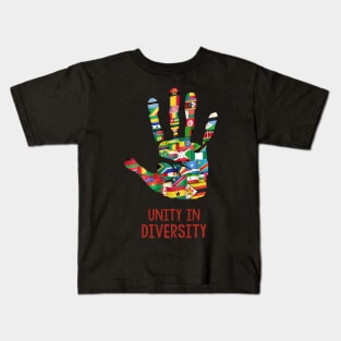 Unity in Diversity Kids T-Shirt